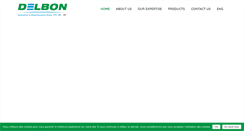 Desktop Screenshot of delbon.com